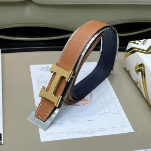 Hermès Cowhide Belt