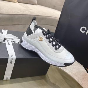 Chanel CC Logo Sneakers