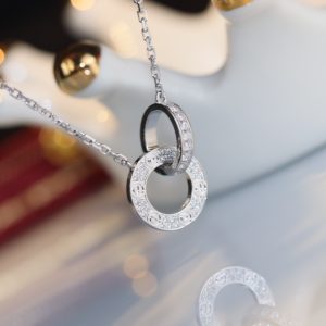 Cartier Love Diamond-Paved Necklace