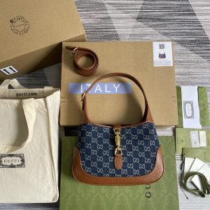 💞 CLASSIC BEAM Denim Series Underarm Bag 28cm