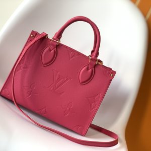 Rose Red Elegant Luxury Style Women’s Handbag