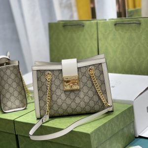 Premium Small Canvas Flap Shoulder & Handbag with Chain Handle – Lightweight Luxury Style Bag