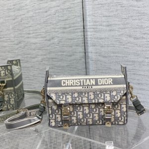 Christian Dior in Skin Gray lady Hand Bag