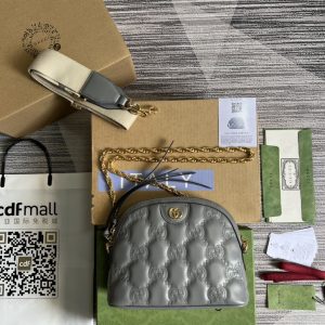 UM8HG 9500 Matelassé Quilted Leather Shoulder Bag – Designer Inspired Luxury Style Handbag