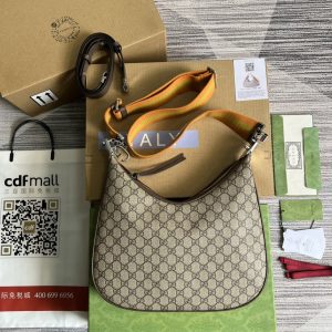 ‼️GG👉Gucci Attache Large Shoulder Bag