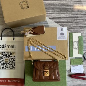 GG Matelassé Leather Small Shoulder Bag – Elegant Designer-Inspired Luxury Style