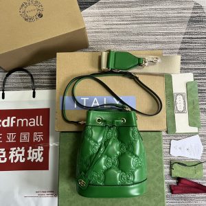 ‼️ The GG matelassé leather mini bucket bag UM8HG