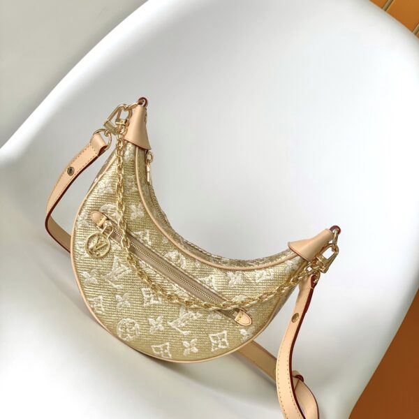 Luxe Loop Baguette Shoulder Bag