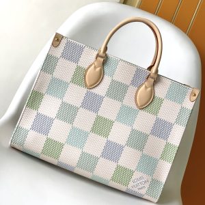 Luxury Check Pattern Square Diaper Bag for Moms – Premium Baby Travel Tote