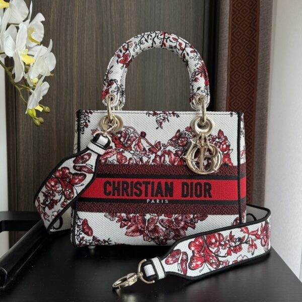 Elegant Lady D-Lite Style Luxury Handbag – Classic Designer-Inspired Fashion Tote for Women