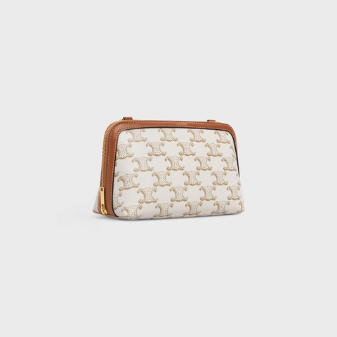 Celine Chain Triomphe Clutch - Image 4