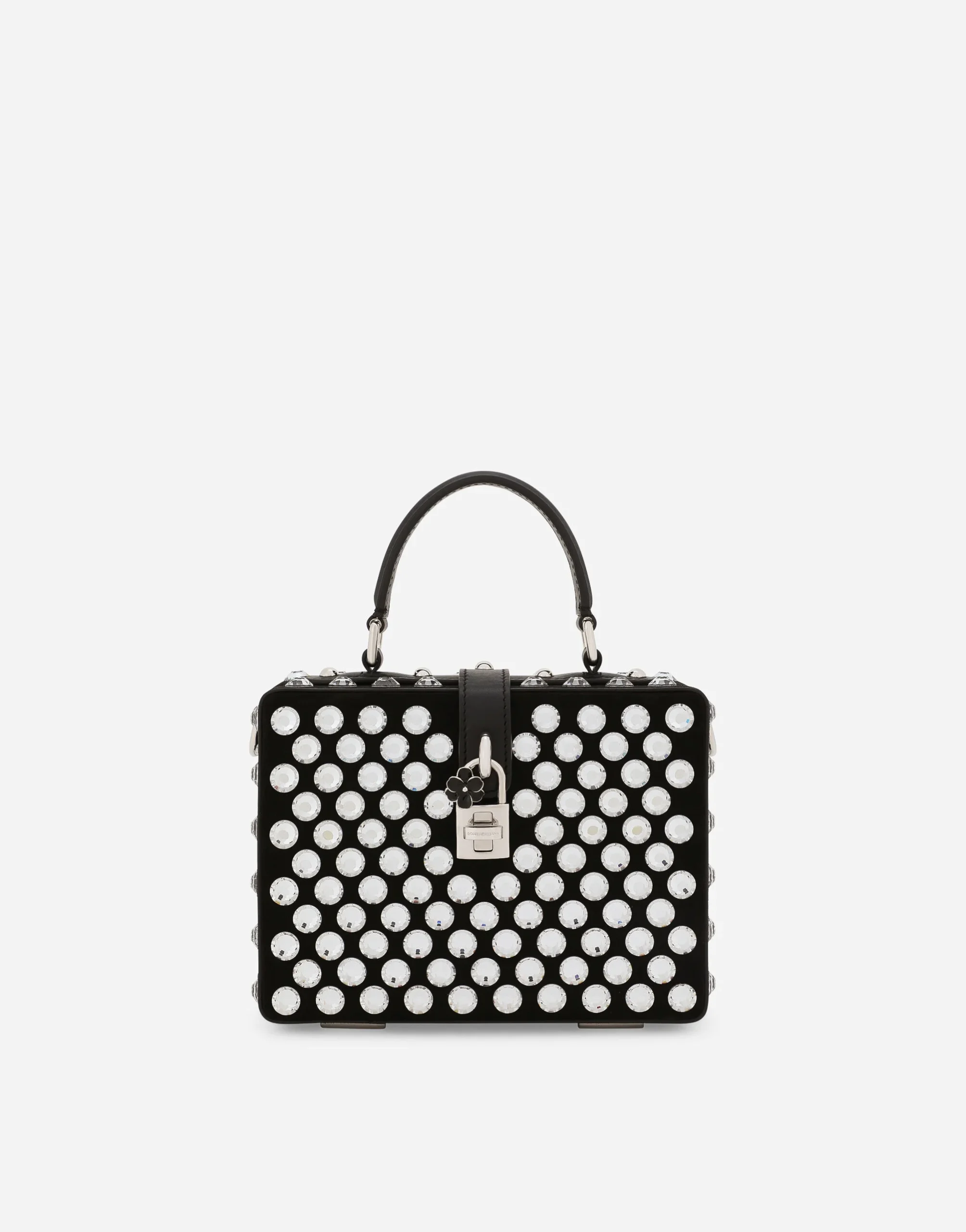 Dolce & Gabbana Suede Box Handbag