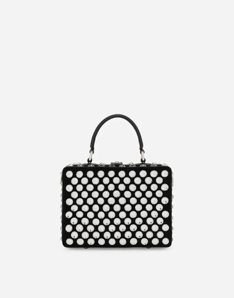 Dolce & Gabbana Suede Box Handbag - Image 3