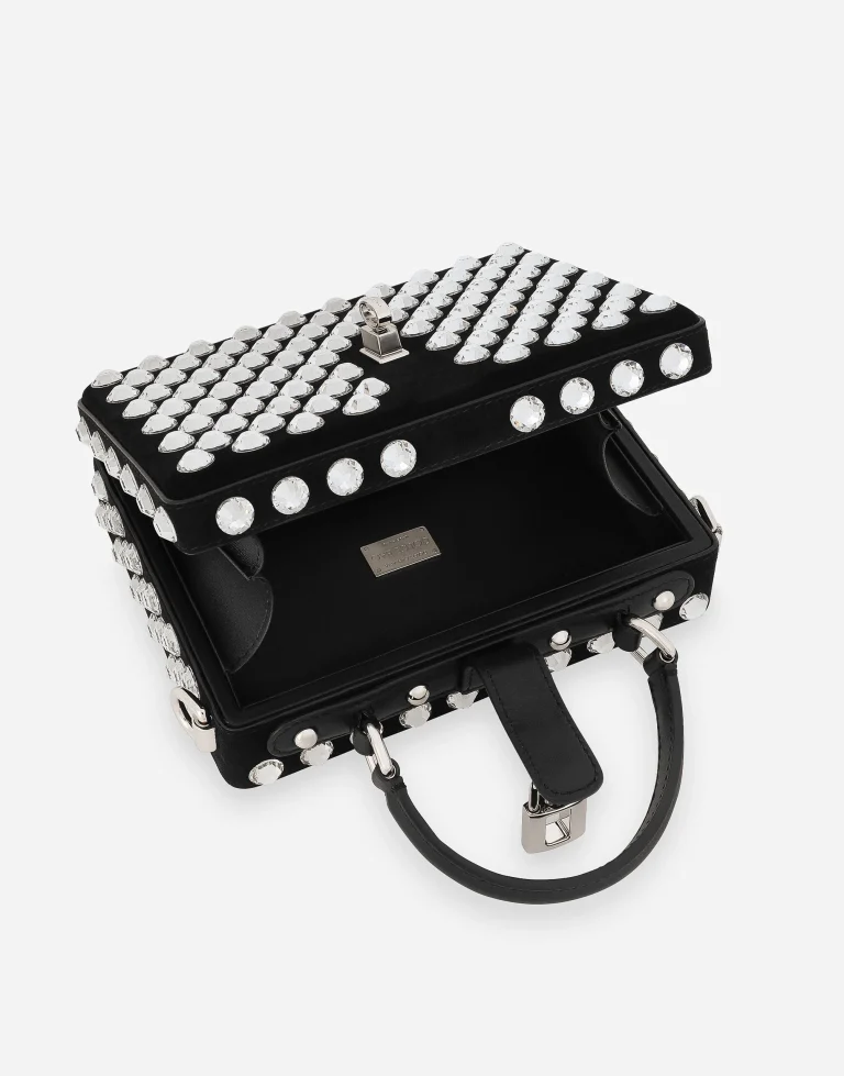Dolce & Gabbana Suede Box Handbag - Image 2