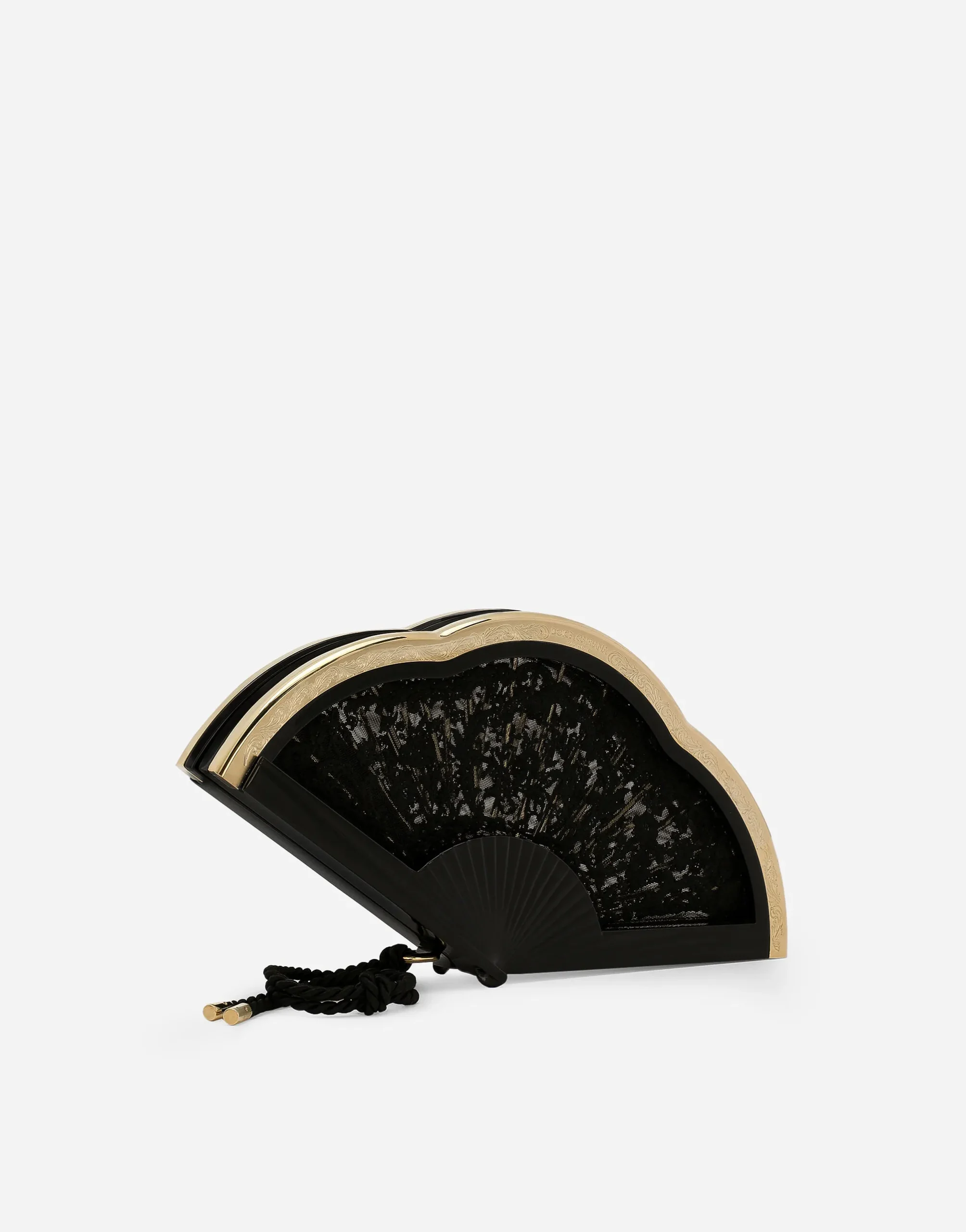 Dolce & Gabbana Mesh and Acrylic Glass Box Bag