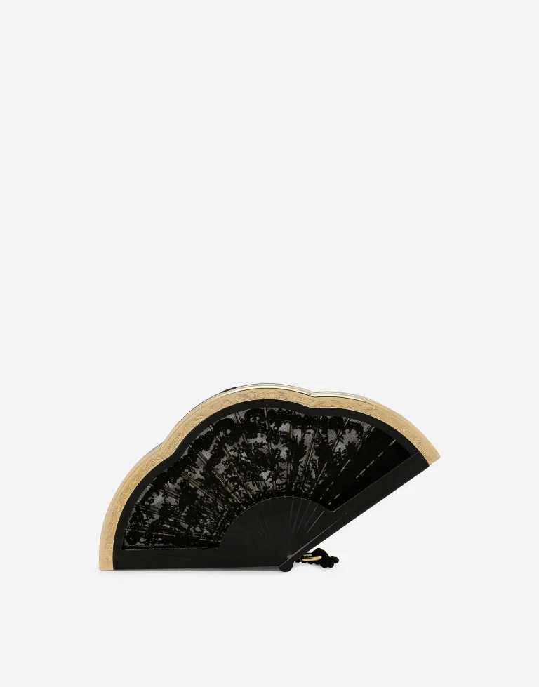 Dolce & Gabbana Mesh and Acrylic Glass Box Bag - Image 3