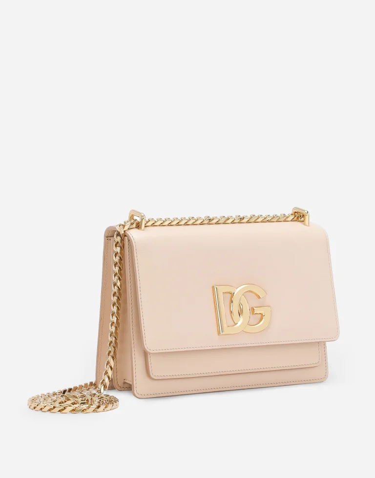Dolce & Gabbana 3.5 Calfskin Crossbody Bag - Image 4