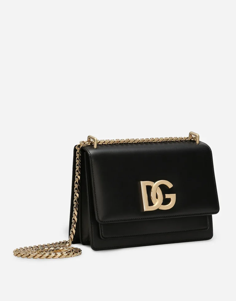 Dolce & Gabbana 3.5 Calfskin Crossbody Bag - Image 2