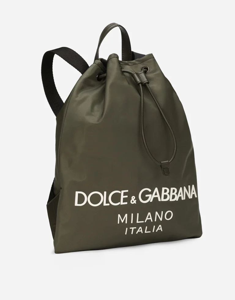 Dolce & Gabbana Nylon Milano Logo Backpack - Image 2