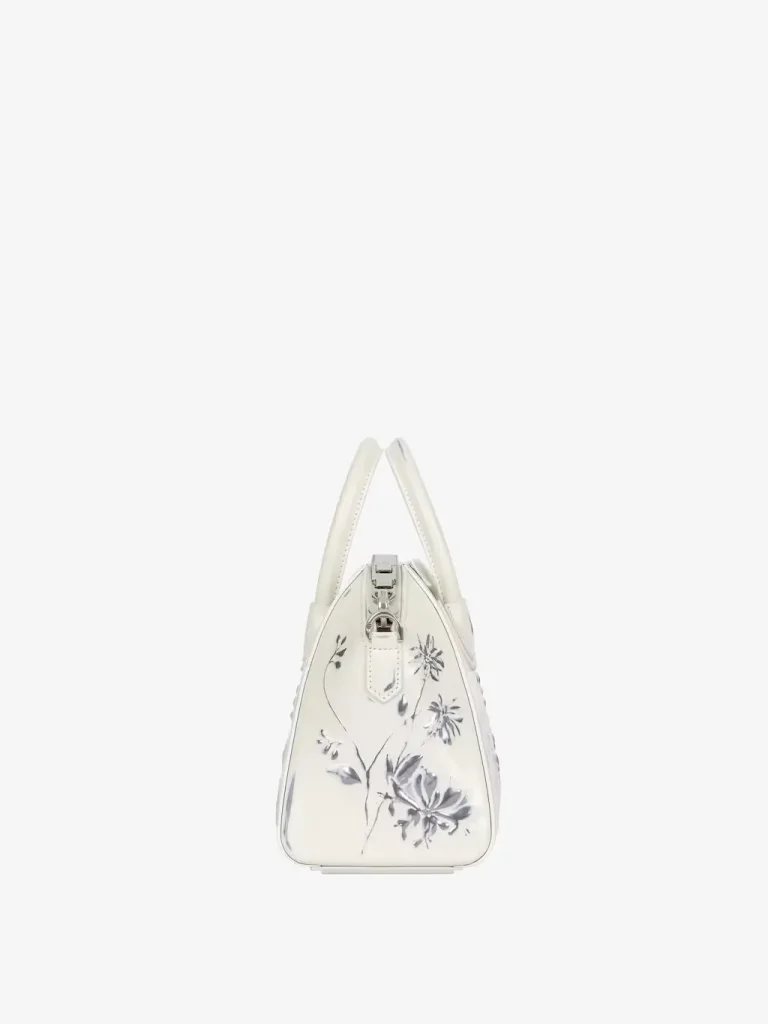 Givenchy Mini Antigona Floral Pattern Bag - Image 4
