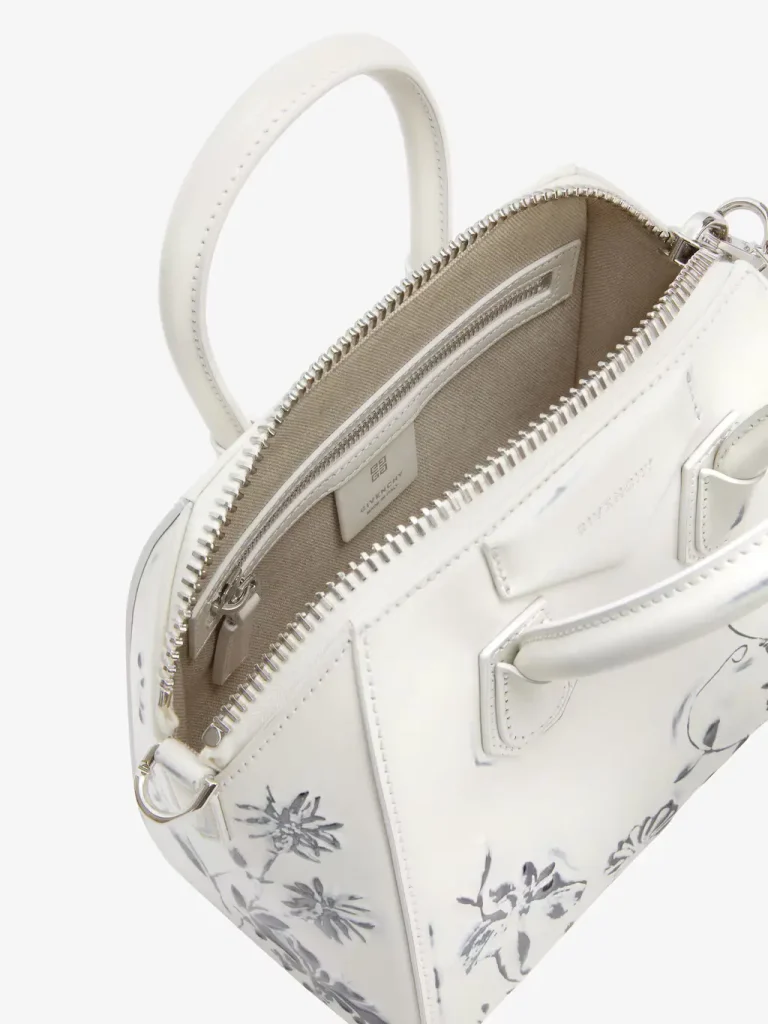 Givenchy Mini Antigona Floral Pattern Bag - Image 2