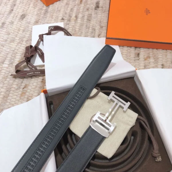 Hermes Leather Reversible Belt