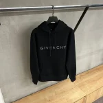 Givenchy Logo Archetype White Cotton Hoodie - Image 4