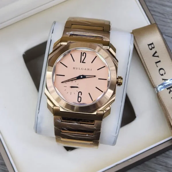 Bvlgari Rose Gold Octo Finissimo Watch