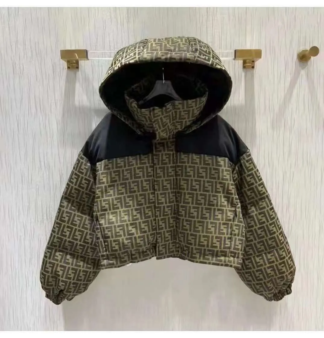 Fendi Women’s Short Down Jacket with Hood