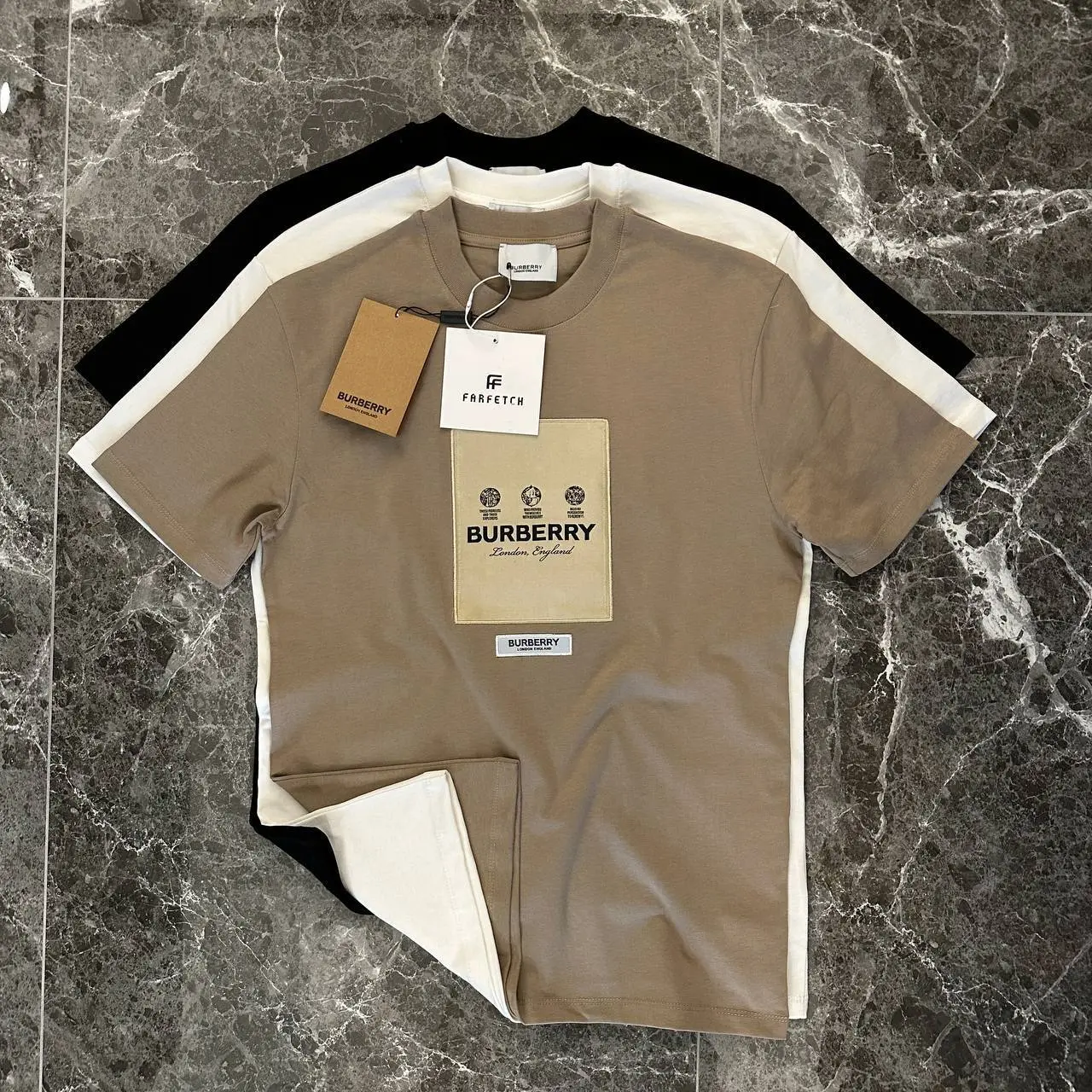 Burberry Short Sleeve T-Shirt With Logo