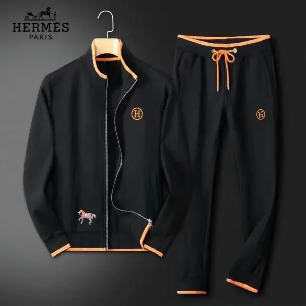Hermes Premium Logo Tracksuit For Men