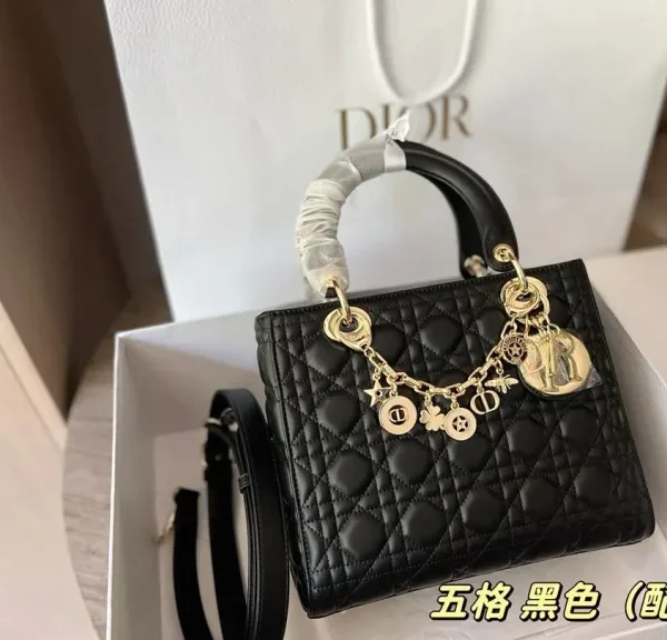 Dior Medium Grained Calfskin Cannage Bag