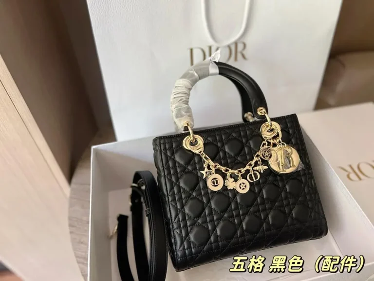Dior Medium Grained Calfskin Cannage Bag