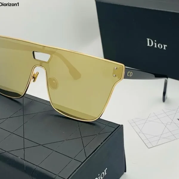 Christian Dior Diorizon1 Metallic Gold Sunglasses