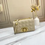 Dior Cannage Leather Small Caro Shoulder Bag - Image 3
